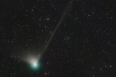 MDZol | El cometa que pasará por el Hemisferio Sur a principios de febrero ya se visualiza con elementos específicos en el Hemisferio Norte Foto: Dan Bartlett
