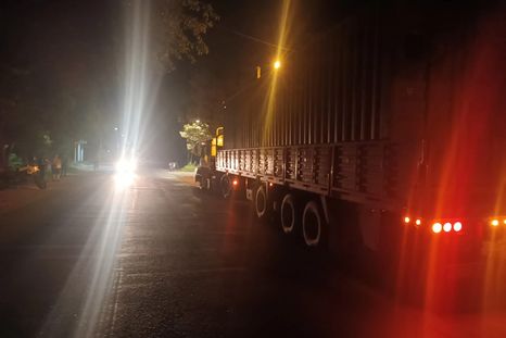 Mató y huyó: un camionero atropelló a un joven en Guaymallén