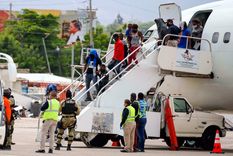 Los haitianos dejaron todo y apostaron a este viaje fallido. Foto: Rfi.