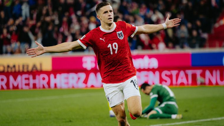 Austria perdió a una de sus máximas figuras a días del Mundial. Una baja sensible para el rival de la Scaloneta en el Grupo J.