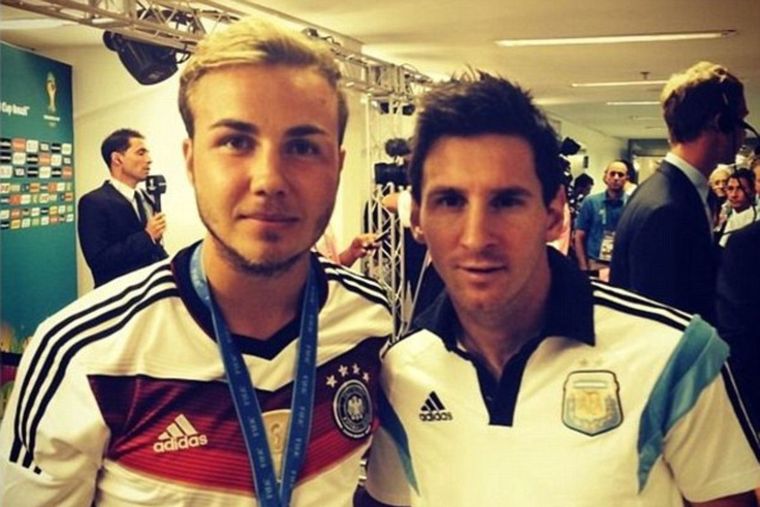Gotze se puso contento por la Selección argentina a ocho años de su gol en Brasil 2014.