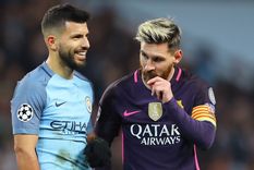 Messi y el Kun volvieron a sacudir las redes