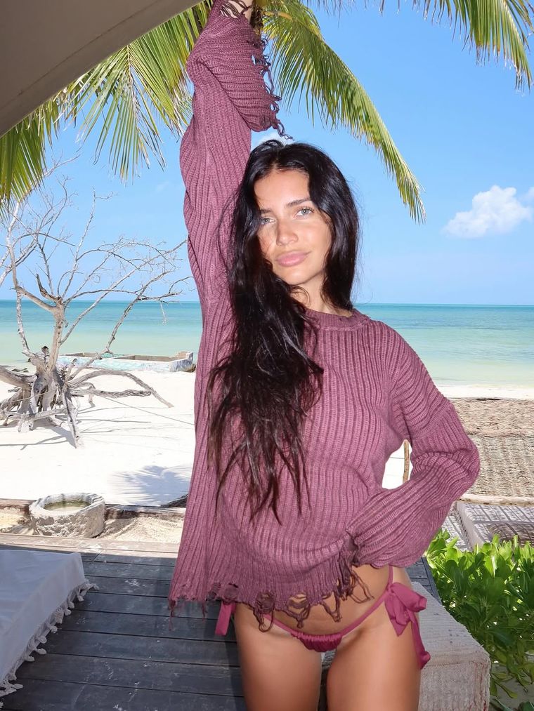 Zaira Nara llevó su look más audaz. Zaira Nara llevó su look más audaz.