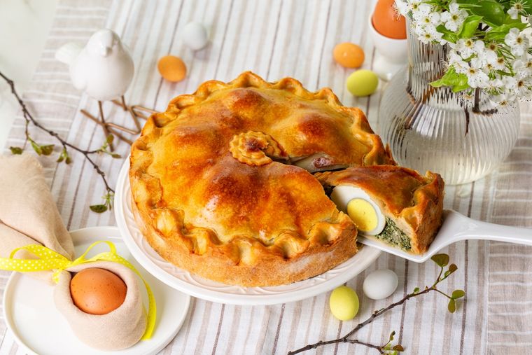 Tarta pascualina: receta fácil y tradicional paso a paso.