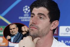 Courtois vs. Chilavert, round 2. El ex Vélez lo cruzó y, fiel a su estilo, no se guardó nada.