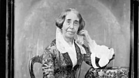 Mariquita Sánchez de Thompson en una fotografía de Antonio Pozo (1854). Foto: MDZ / Archivo