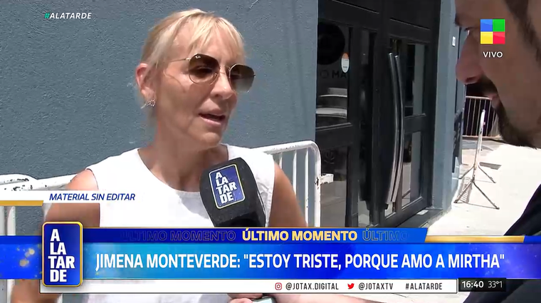 Jimena Monteverde habló tras la salida del programa de Mirtha Legrand. Jimena Monteverde habló tras la salida del programa de Mirtha Legrand.