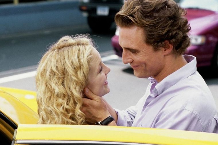 Kate Hudson, Matthew McConaughey, besos