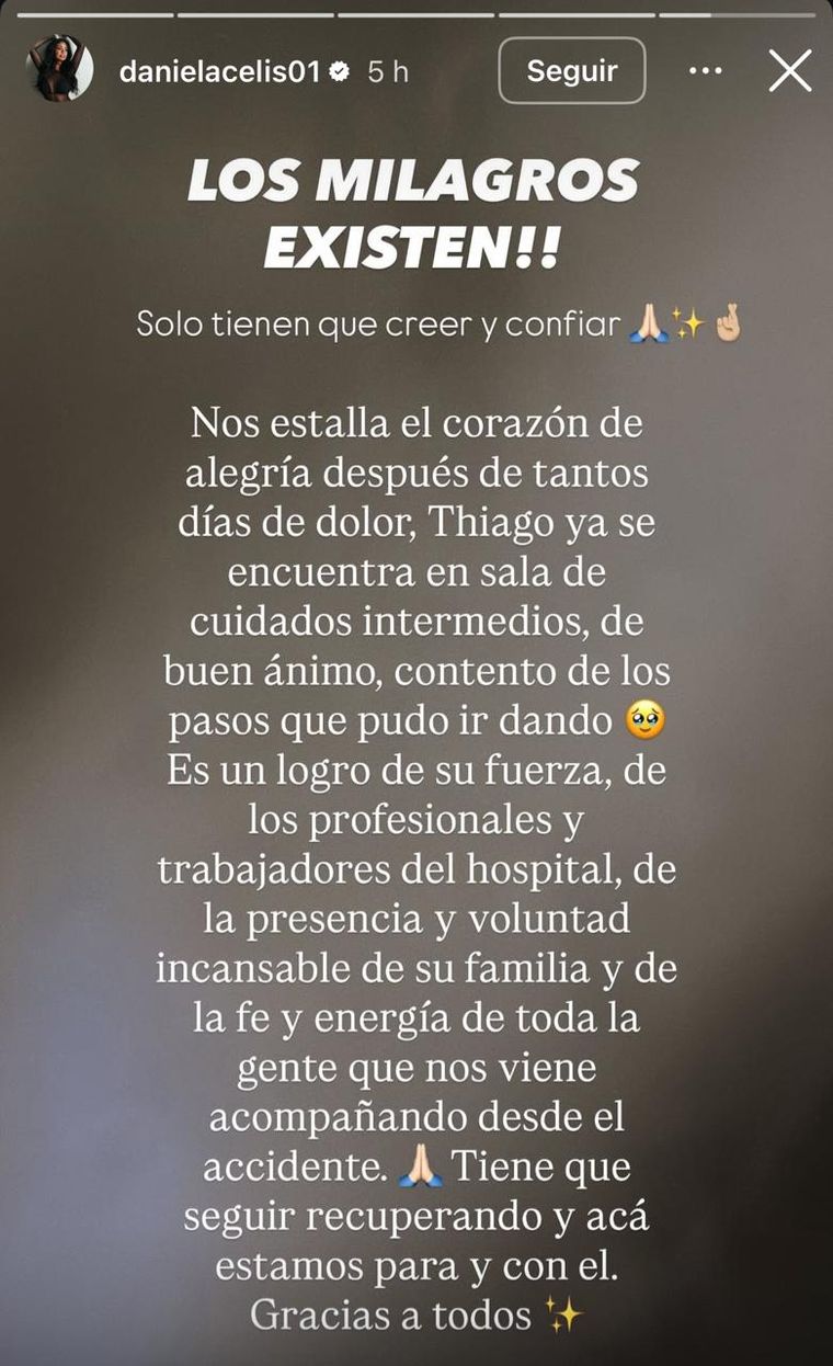 Daniela Celis y el comunicado que alegró a muchos. Créditos: Instagram / danielacelis01 Daniela Celis y el comunicado que alegró a muchos. Créditos: Instagram / danielacelis01