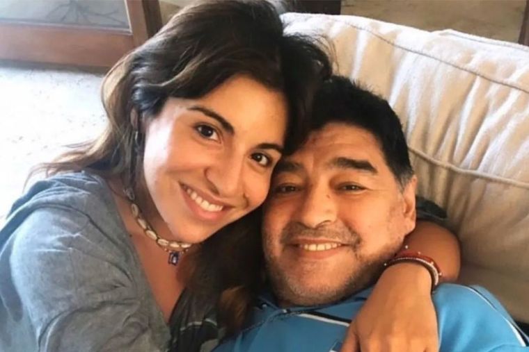 Gianinna y Diego Maradona