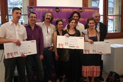 MDZol | Los ganadores y el jurado: Marcelo De La Fuente, Rodrigo Alonso, Leonel Luna, Fabiana Barreda, Leticia Christoph, Máximo Jacoby, Judith Bensimon y Pepe Romero. Foto: Gentileza