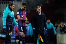 Busquets estará tres semanas inactivo. Foto: EuroSport
