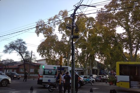 La esquina donde ocurrió el accidente Foto: MDZ