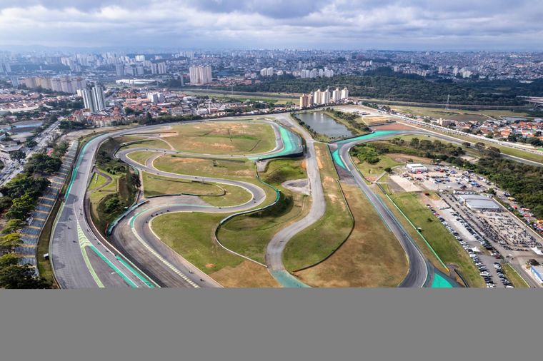 El Autódromo José Carlos Pace en Interlagos, Sao Paulo. El Autódromo José Carlos Pace en Interlagos, Sao Paulo.