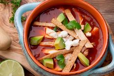 Admira esta deliciosa sopa ¡para chuparte los dedos!