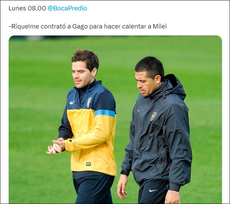 Los mejores memes futboleros por el triunfo de Milei