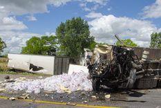 un muerto en un accidente en el ingreso a la localidad de azul