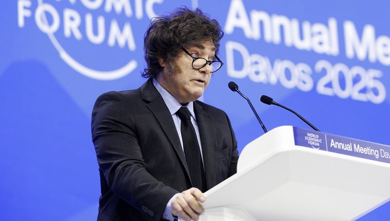 Presidente Javier Milei. Foto: EFE