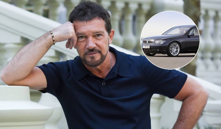 Antonio Banderas tiene una lujosa colección de autos en su poder.
