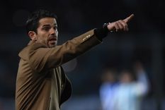 Gago analizó la victoria de Racing. Foto: Télam Gago analizó la victoria de Racing. Foto: Télam