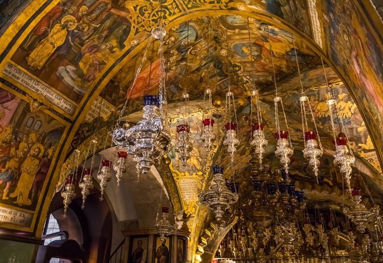 La Iglesia del Santo Sepulcro se encuentra en Jerusalém Foto: Shutterstock