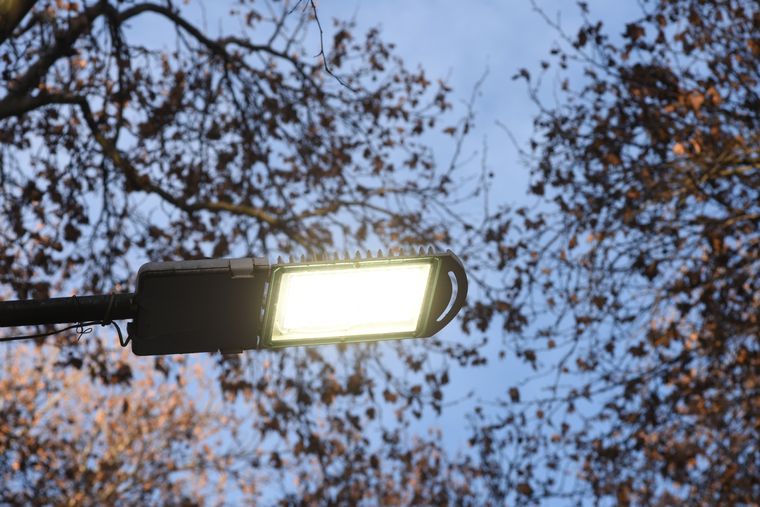 Robo de luminarias Foto: Maximiliano Ríos/MDZ