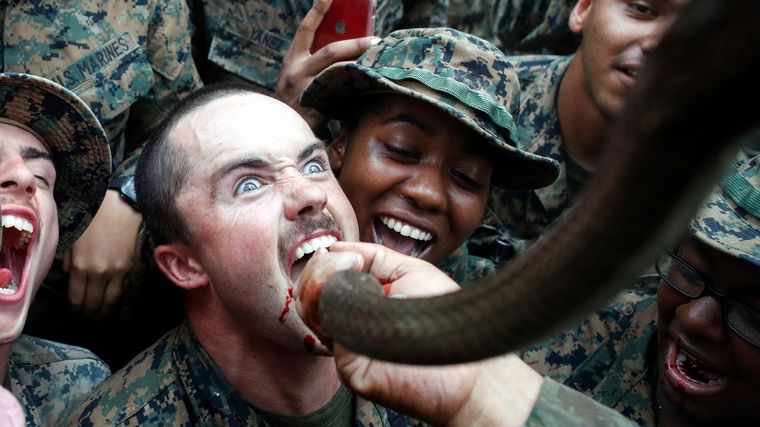 La práctica bárbara y ritualista. Foto: The Sun.