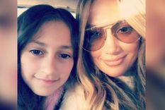 Jlo y su hija Emme Foto: Archivo
