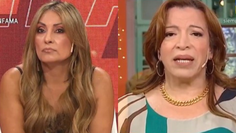Marcela Tauro, reacciona ante las disculpas de Lizy Tagliani. Foto: Captura de Pantalla / Infama