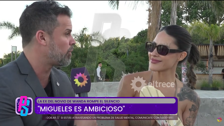 La expareja de Martín Migueles rompió el silencio. La expareja de Martín Migueles rompió el silencio.