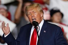 Trump fue condenado a pagar una indemnización de cinco millones de dólares Foto: EFE Trump fue condenado a pagar una indemnización de cinco millones de dólares Foto: EFE