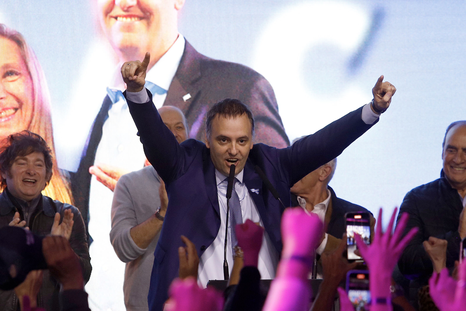 Manuel Adorni cerró su discurso con una frase que sorprendió a más de uno. Foto: NA