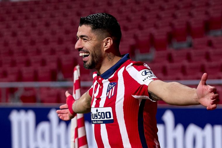 Luis Suárez, delantero del Atlético de Madrid.