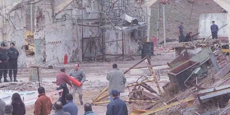 Imágenes de las explosiones en Río Tercero.