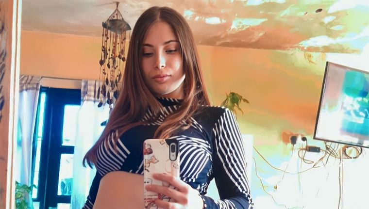 La víctima del femicidio Foto: @Morebissotto