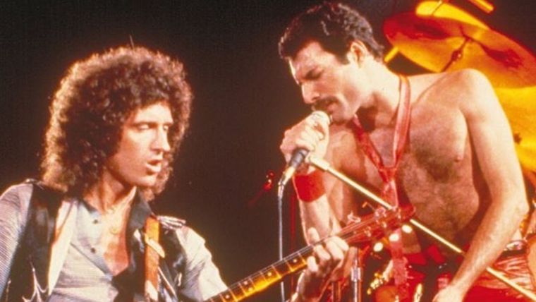 Queen, Freddie Mercury, Brian May Fuente: Instagram Queen