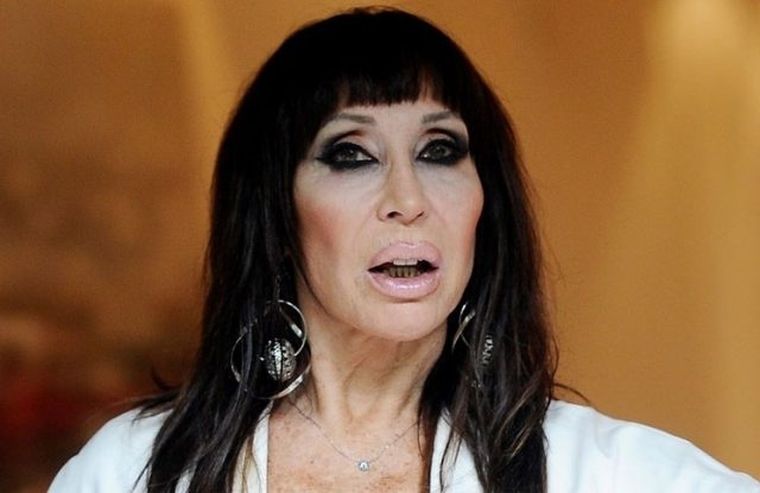 Moria Casán se sacó al aire.