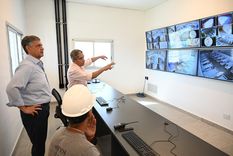 El jefe de Gobierno porteño, Jorge Macri, recorrió las obras de la cárcel de Marcos Paz.