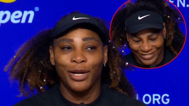 Serena Williams hizo estallar de risa a todos con su respuesta tras la victoria en el US Open.