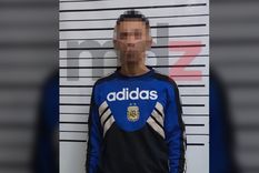 Sales Silva, el presunto asaltante detenido este último fin de semana en Las Heras. (Se pixela el rostro porque pasará a rueda de personas)