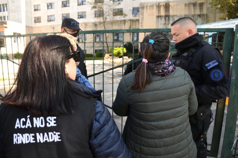 Los custodios declararon en los Tribunales de Comodoro Py Foto: Télam