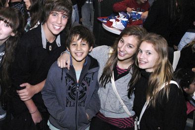 MDZol | Anabela, Luciana, Franco, Agustín, Valentina y Carolina. Foto: Ariel Jalley/Mediamza.com