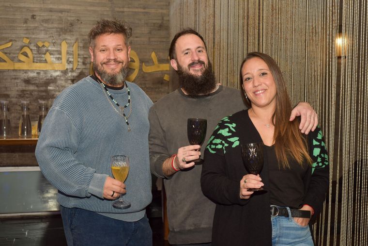 Eduardo Funes, Gunz Erst y Noe Aloisio. Eduardo Funes, Gunz Erst y Noe Aloisio.