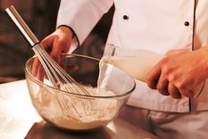 Estas galletas de leche se hacen con fécula de maíz. Foto: Shutterstock
