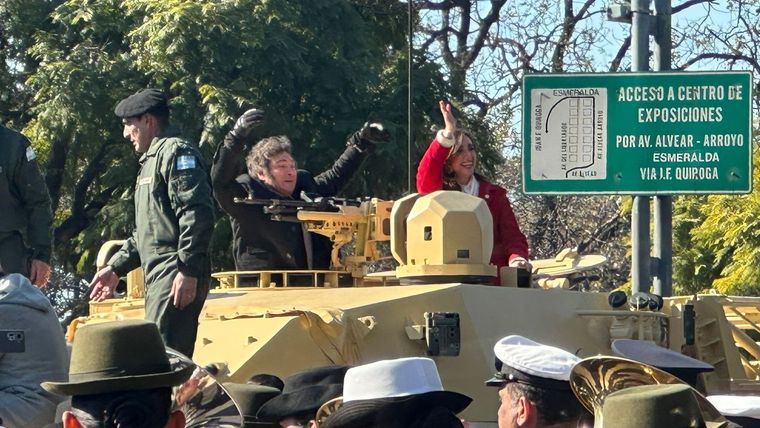 Hace un tiempo atrás, Javier Milei y Victoria Villarruel se mostraban juntos en un acto. Foto: Josefina Godoy Martínez. Hace un tiempo atrás, Javier Milei y Victoria Villarruel se mostraban juntos en un acto. Foto: Josefina Godoy Martínez.