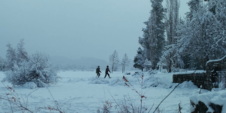 La película se filmó en la Patagonia en pleno invierno. Foto: captura de video/ Star Distribution Latinoamérica. La película se filmó en la Patagonia en pleno invierno. Foto: captura de video/ Star Distribution Latinoamérica.