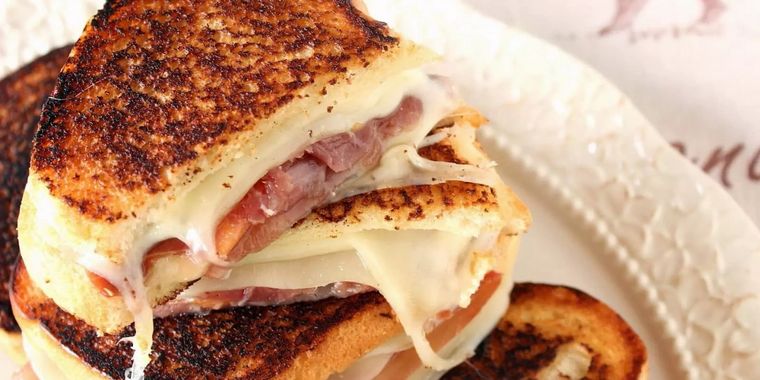 Sándwich de provolone Foto: cookpad