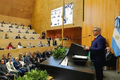 MDZol | Todo plan fiscal debe ser acompañado por un plan de desarrollo económico y productivo, enfatizó este jueves el gobernador de Córdoba, Martín Llaryora Foto: Gobierno de Córdoba