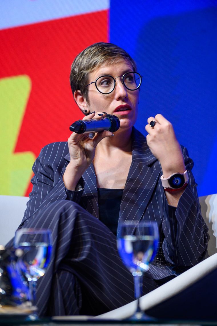 Jimena Latorre participó en el AmCham Energy Forum 2024. Foto: Prensa Gobierno de Mendoza