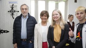 Brandoni inauguró una escuela en San Rafael. Fuente: Prensa Gobierno. Brandoni inauguró una escuela en San Rafael. Fuente: Prensa Gobierno.